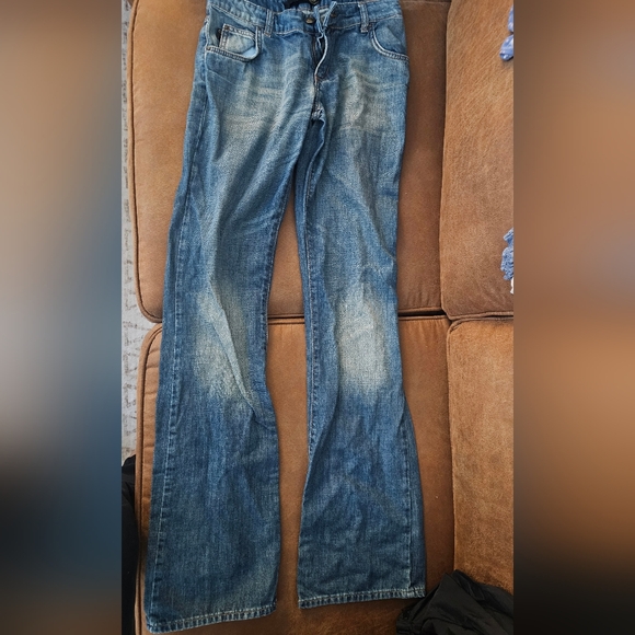 Roberto Cavalli Blue Flare Jeans - Picture 1 of 6